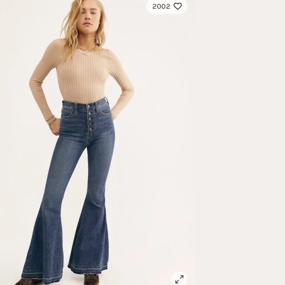 Free People Irreplaceable Flare Jeans